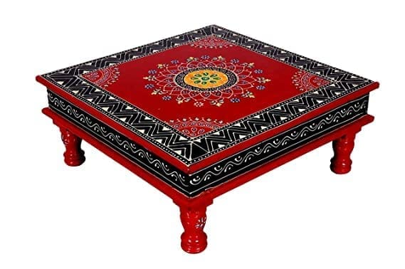 Pooja best sale sitting stool