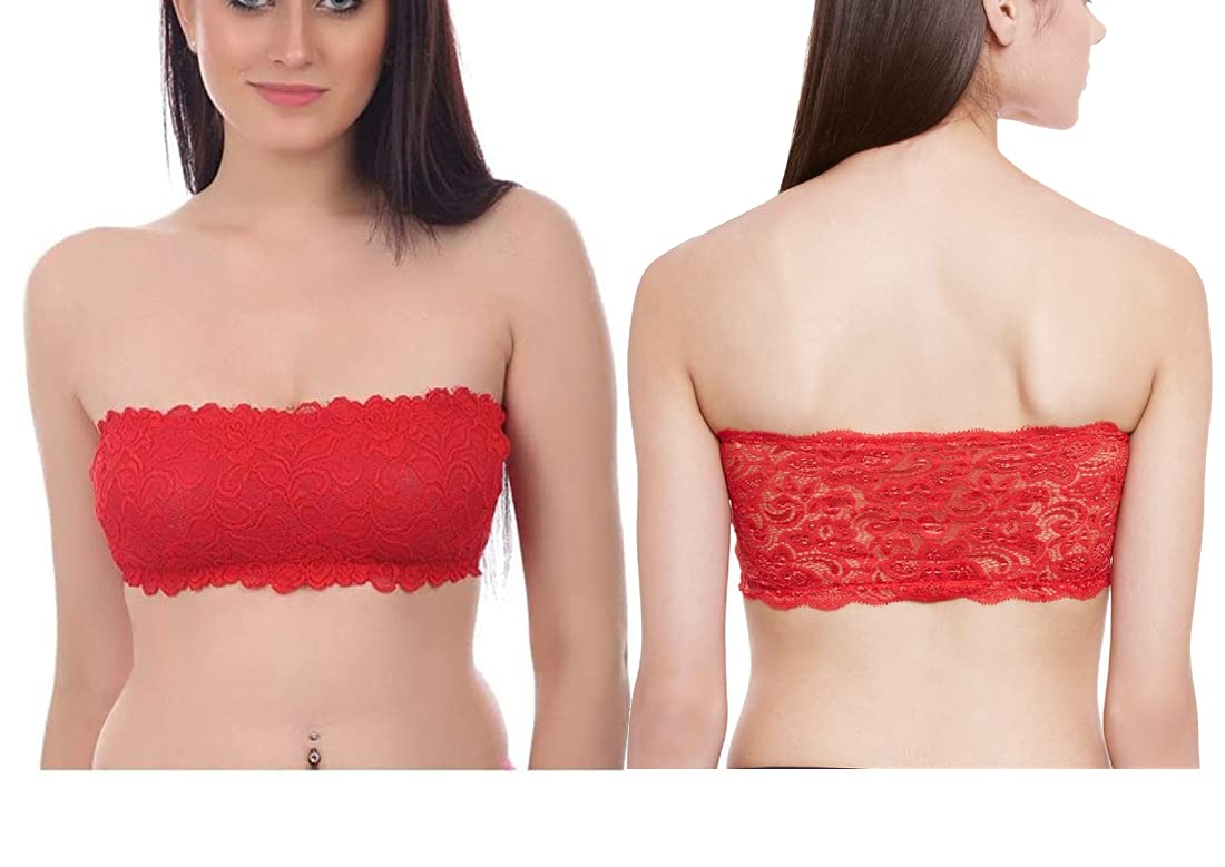 Bridal net bra cotton bra como (pack of 2)