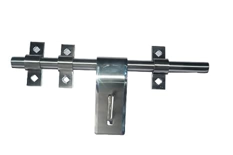 Stainless Steel Door Aldrop (8 Inch_Silver)