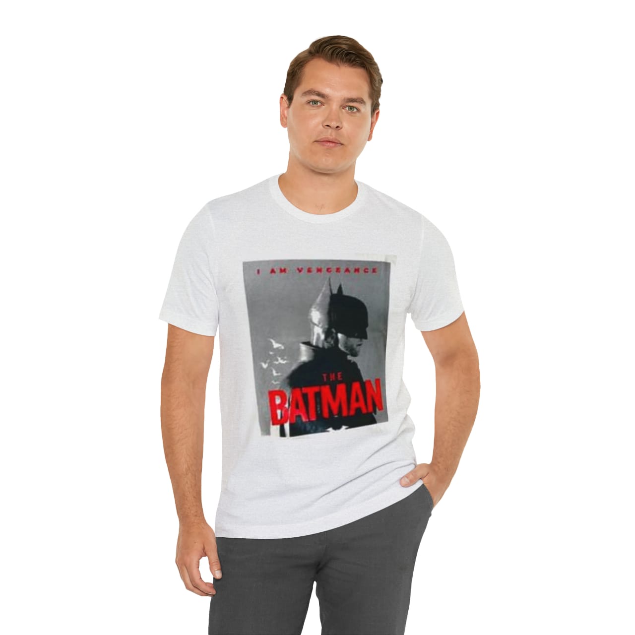 The Batman Red Panels T-Shirt