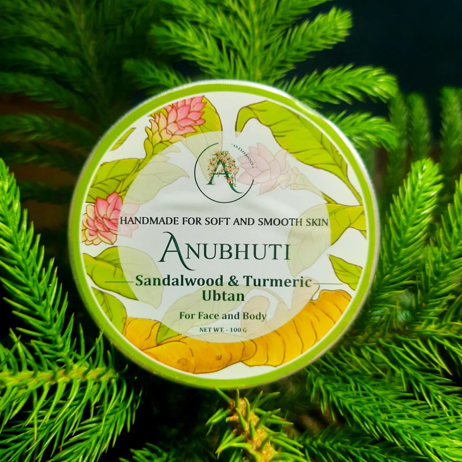 Turmeric & Sandalwood Face & Body Ubtan