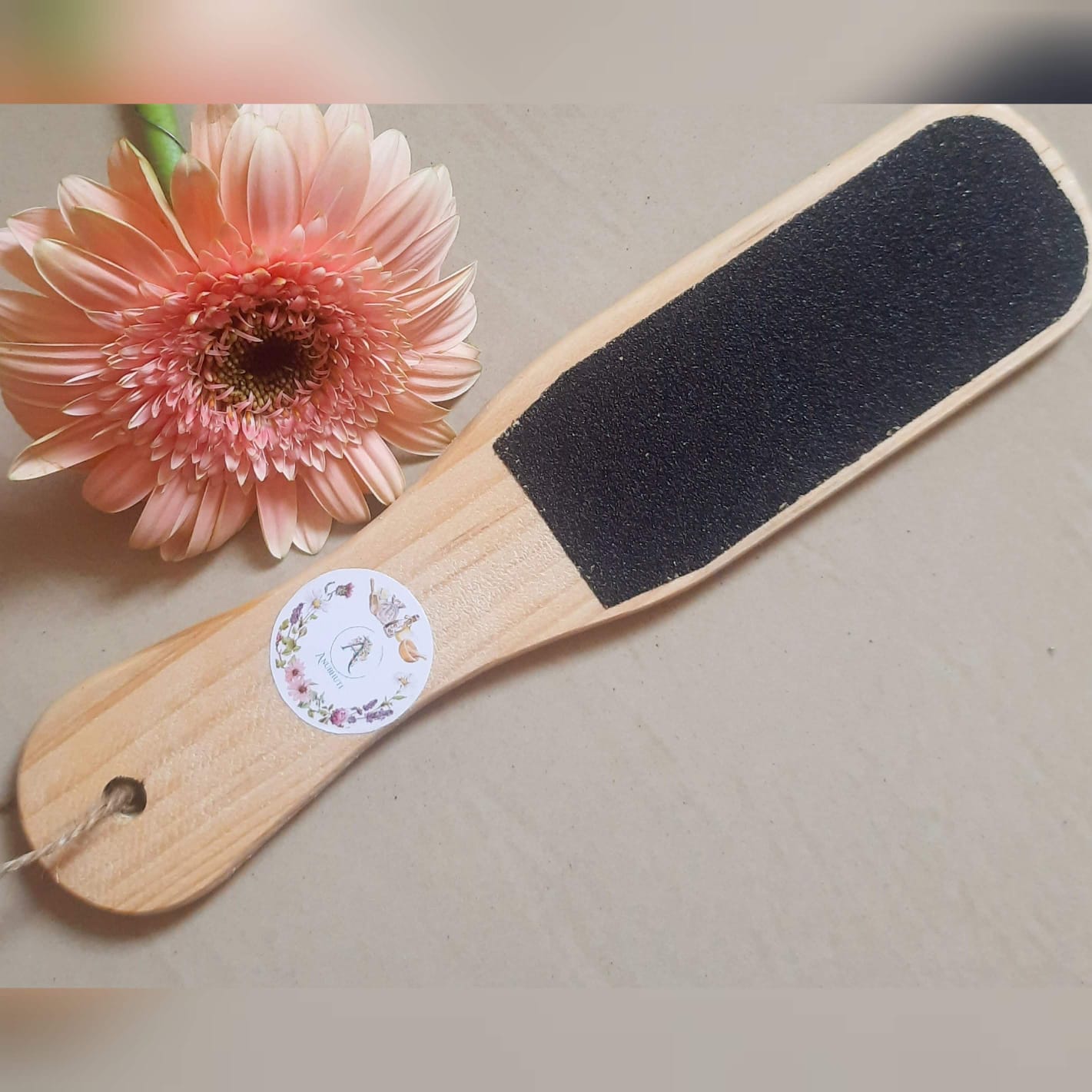 Wooden Foot Scrubber