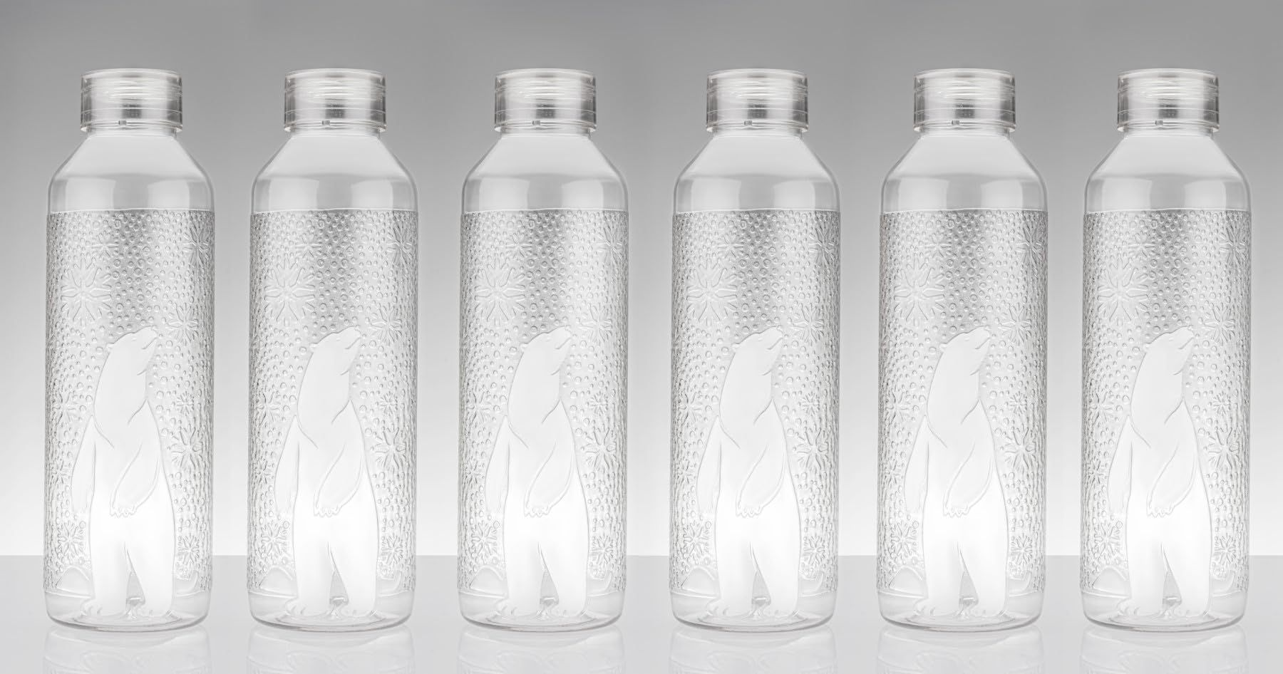 HASHONE Water Bottle For Home, Office & School 1 Litre Each | BPA Free | 100% Leak Proof