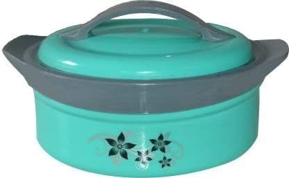 HASHONE Inner Steel Insulated Casserole Hot Pot for Roti/Chapati Hot Box Chapati Box/Casserole, SkyBlue