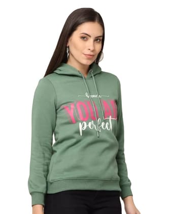 ATTIRIS Women's Cotton Printed Full Sleeve Pullover Hoodies