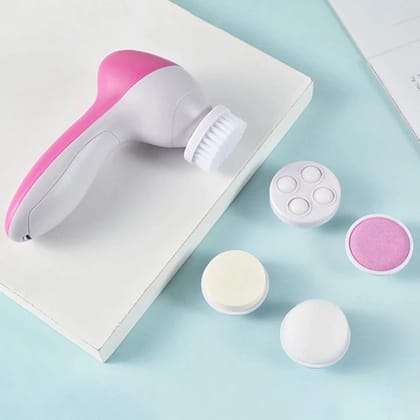 Trendzie Care Face Cleansing Silicone Facial Brush For Deep Cleaning Pore I Scrubber I Gentle Exfoliation I Face Massager