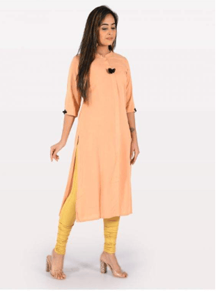 Neeru's 8006A159 Straight Kurta