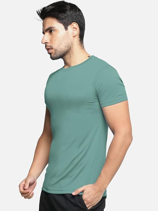 AriaLycra Mens RoundNeck Tshirt