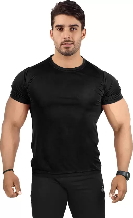 AriaLycra Mens RoundNeck Tshirt