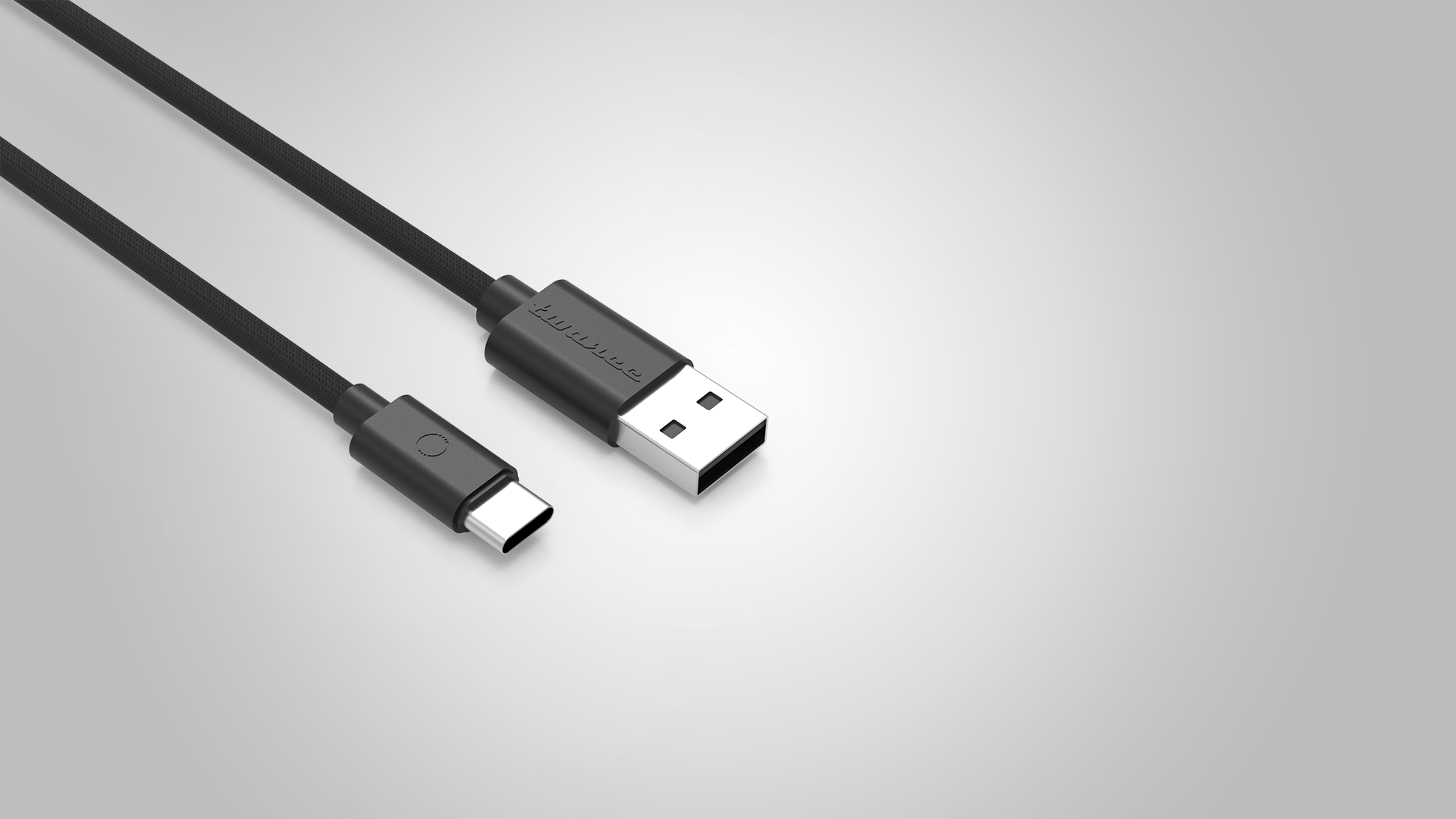 1.25 Meter Braided twance Type C to USB 3.1 amp Fast Charging Sync Cable - Black I USB Type C Braided Compatible with Samsung, One Plus & all C type devices