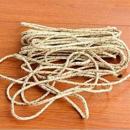 Sakoraware Cloth Line for Drying Clothes, Nylon Braided Cotton Rope, 20 Mtr,  Pack of 2