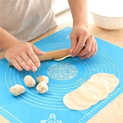 1PC Silicone Baking Mat with Scale, Reusable Nonstick Heat