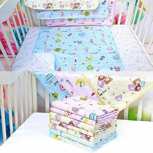 1 Pc Baby Changing Mat Cartoon Cotton Waterproof Sheet Baby Pad