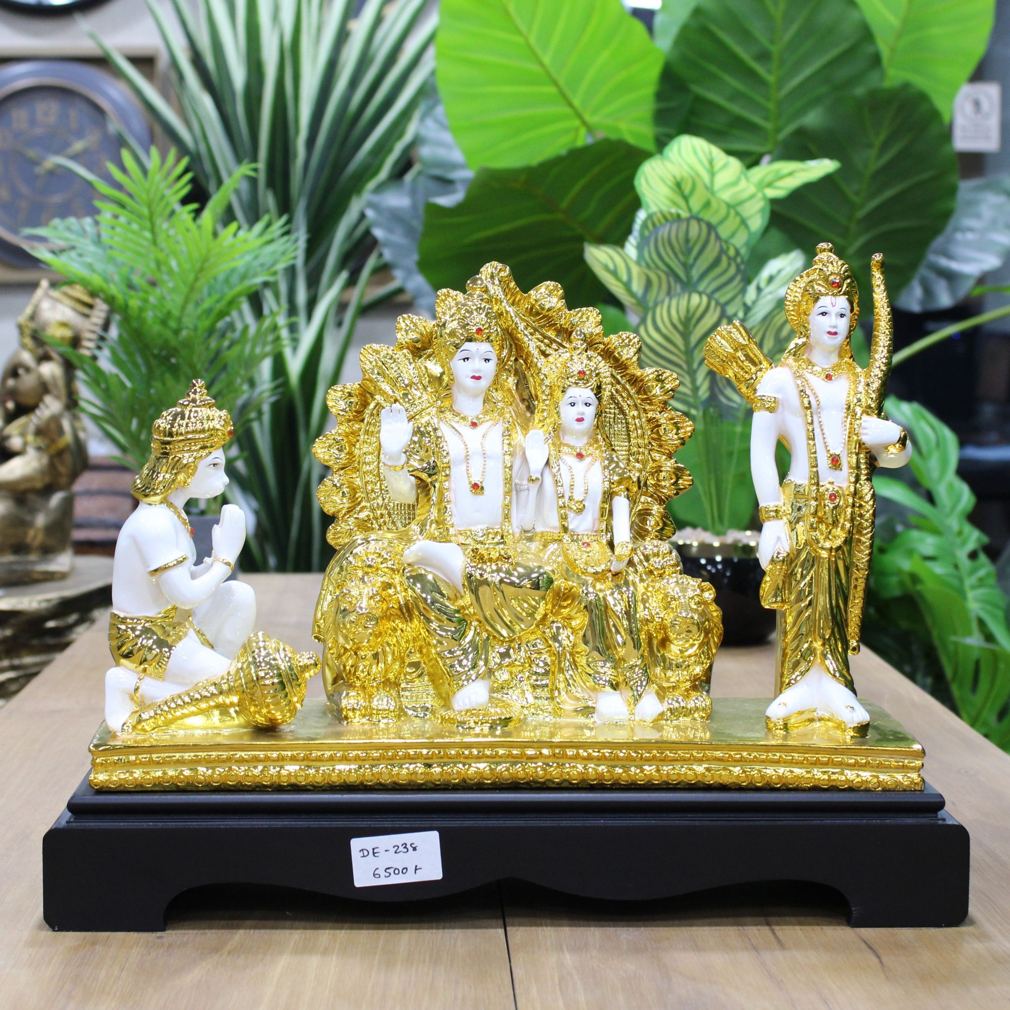 Euroxo Gold Plated Resin Ram Darbar