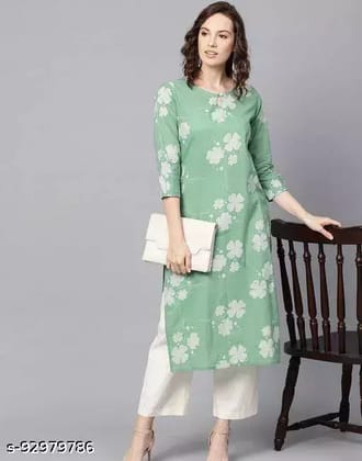 Binta Vagani  kurta  (green)