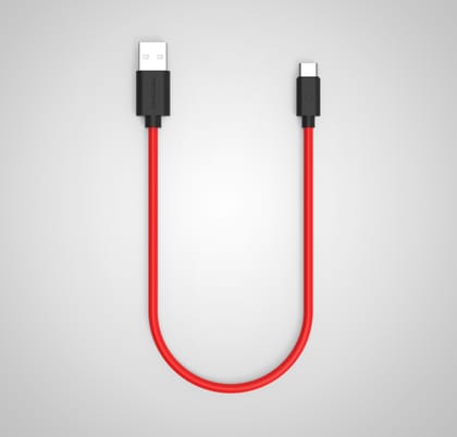 0.25 Meter TPE Red - Mini cable, twance Type C to USB 3.1 amp Fast Charging and data Sync Cable - USB 3.0I Suitable for All C Type Devices Smartphones,Tablet and Accessories