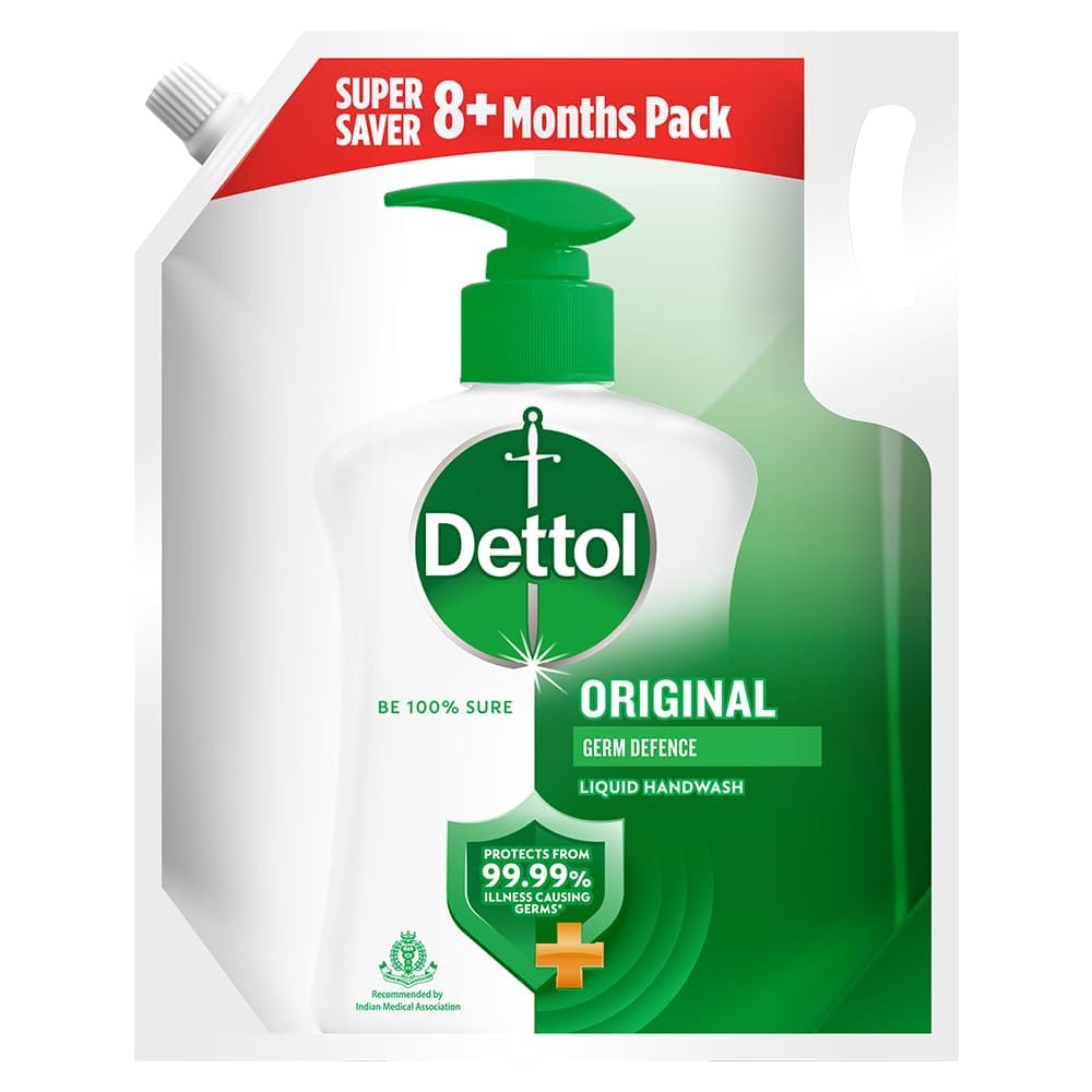 Dettol Liquid Handwash Refill - Original Hand Wash- 1500ml