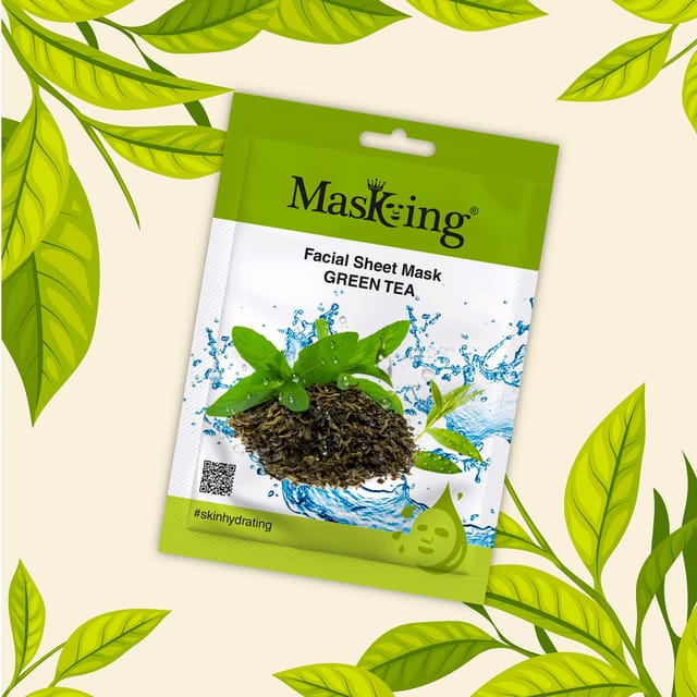 MasKing Beauty Facial Sheet Mask for Skin Glowing, Brightening