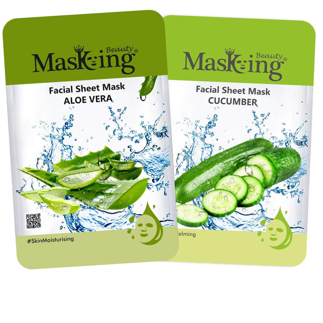 Masking Beauty Summer Facial Sheet Mask for Skin Moisturizing