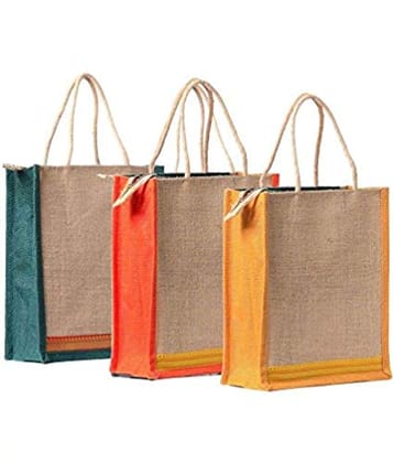 Inbag Jute Bag (Adivasi) for Lunch Box, Go Green MultiPurpose Jute Bag for  Office/College/School/Tiffin/Shopping/Grocery Bag, Eco-Friendly Bag For  Men, Women and Kids