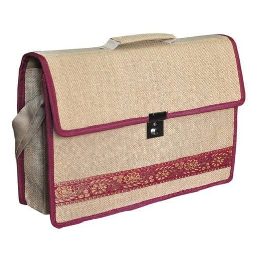 JFL Jute Laptop & Office Proffesional Bag