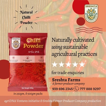 Natural Chilli Powder 200gm