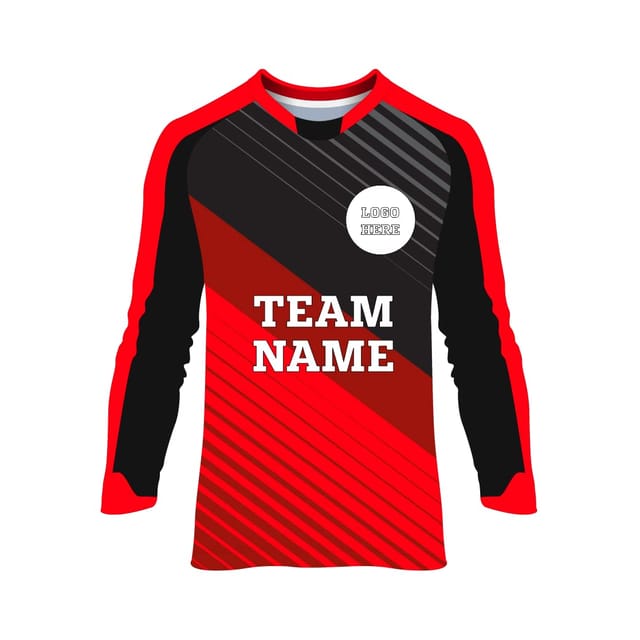 Full sleeve cricket jersey hot sale design