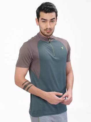 TECHNOSPORT Men T-Shirt HUNTER GREEN