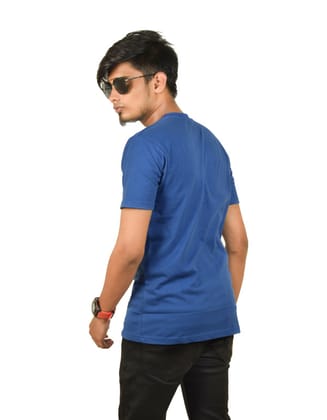 Trendy Fashion Men Blue Tshirts