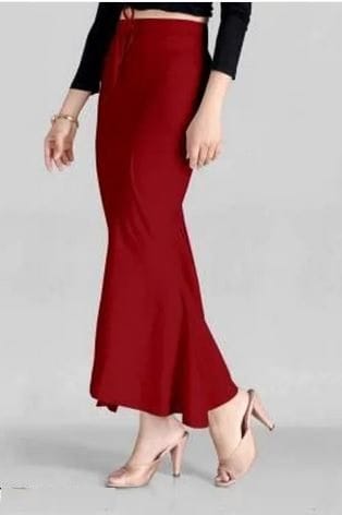 Buy Women's Saree Shapewear/Petticoat. Drawstring Cotton Blended