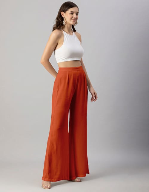 Buy Orange Trousers & Pants for Women by Gant Online | Ajio.com