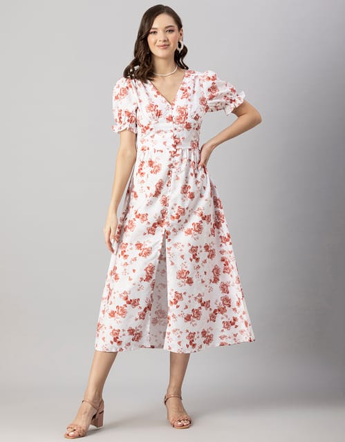 Buy Red Dola Silk Geometric Asymmetric Pattern Slit Midi Dress For Women by  Ruhr India Online at Aza Fashions.