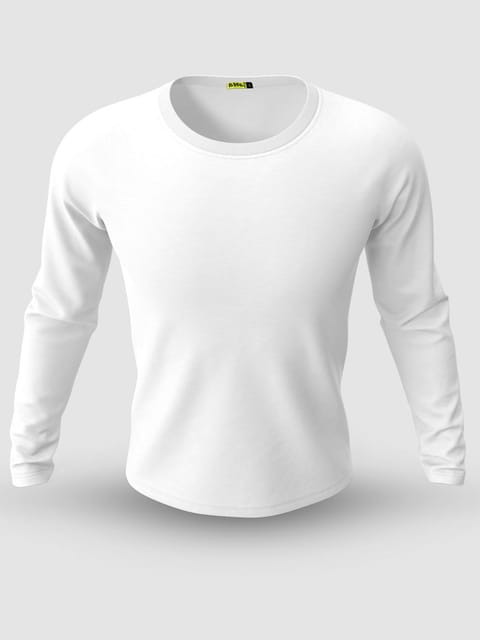 Full white t shirt best sale