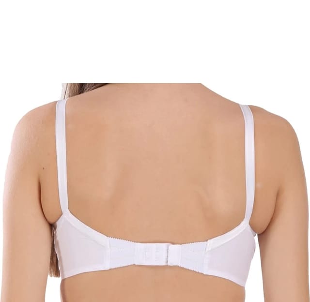 FASHION BONES Pure Cotton Full Coverage Push Up Non Padded Wire Free Daily  Use Bra in