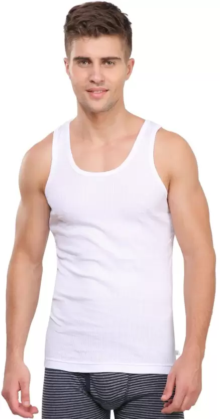 Pack of 2 Men Vest white color