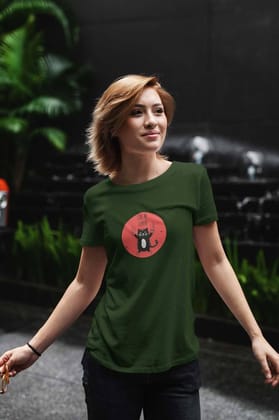 Round Neck T-Shirt (Women) - Love Me, Human (16 Colours)