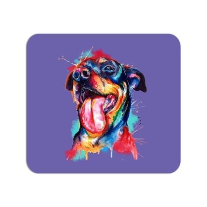 Pawfectly Bright Hound Mouse Pad