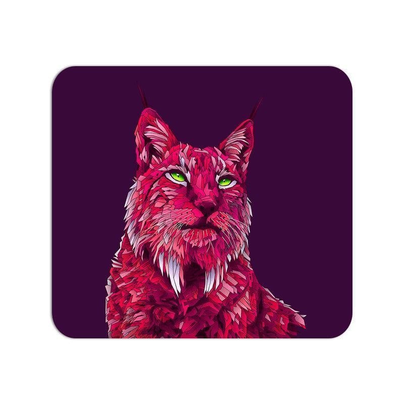 Roar Of The Fuchsia Lion Mouse Pad