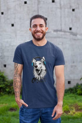 Round Neck T-Shirt (Men) - Howl You Doing? (6 Colours)