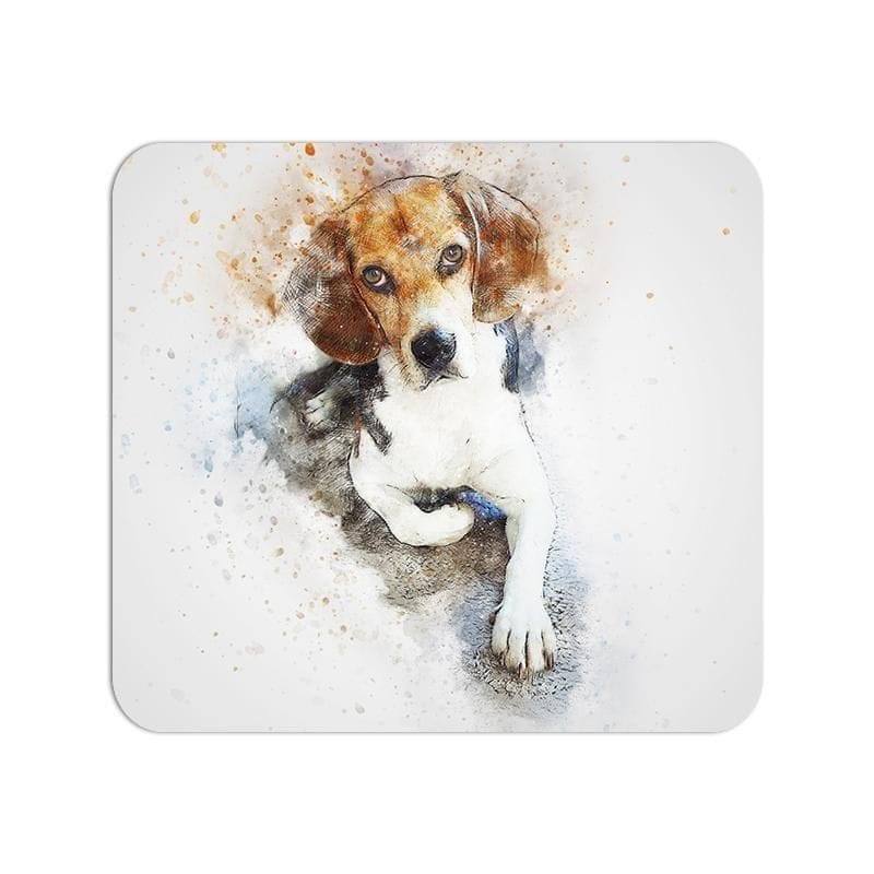 Beautiful Beagle Mouse Pad