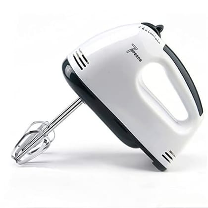 Konquer TimeS Hand Mixer | Hand Blender With 7 Speed Control & Detachable Stainless-Steel Finish Beater & Whisker. Cake Mixer. 260 W