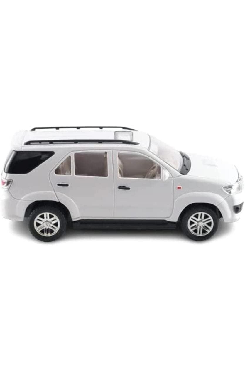 Cube Play Miniature Plastic Toys Car Plastic Fortuner Toyota Car Toy Wonderfull Design & Bold Look for Kids Boys and Girls Perfect for Kids Fun