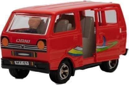 Mehtab Pull Back Plastic Famous Van Car Toy with Openable Door Feature|Miniature Scaled Models Toy for Kids Fun (Pack of 1, Multicolour)