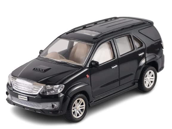 Mehtab Pull Back Plastic Fortuner (SUV) Model Car, Off Road SUV Miniature Toy Perfect for Kids Fun (Pack of 1)