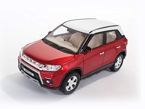 Mehtab Pull Back Plastic Maruti Brezza Car Toys | Excellent Body Graphics |Perfect for Kids Fun (Pack of 1, Multicolor)