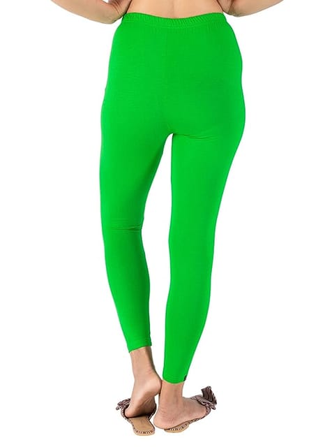 Buy online Green Solid Legging from Capris & Leggings for Women by W for  ₹350 at 56% off | 2024 Limeroad.com