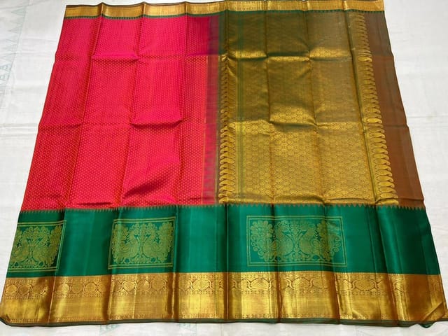 IKKAT SILK CREAM WITH RED COLOR TISSUE SAREE – pochampallysarees.com