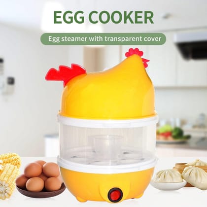 Arshalifestyle  Hen Shape Egg Boiler Home Machine with Tray