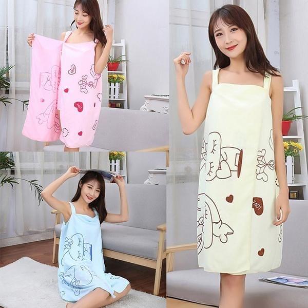 Cute Wearable Bath Towel Dress for Ladies – Odell's House