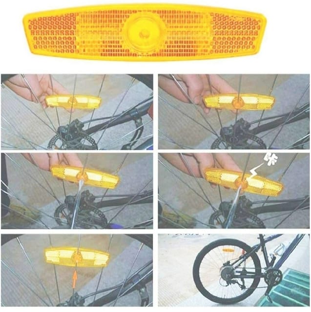 Bicycle discount reflector lights